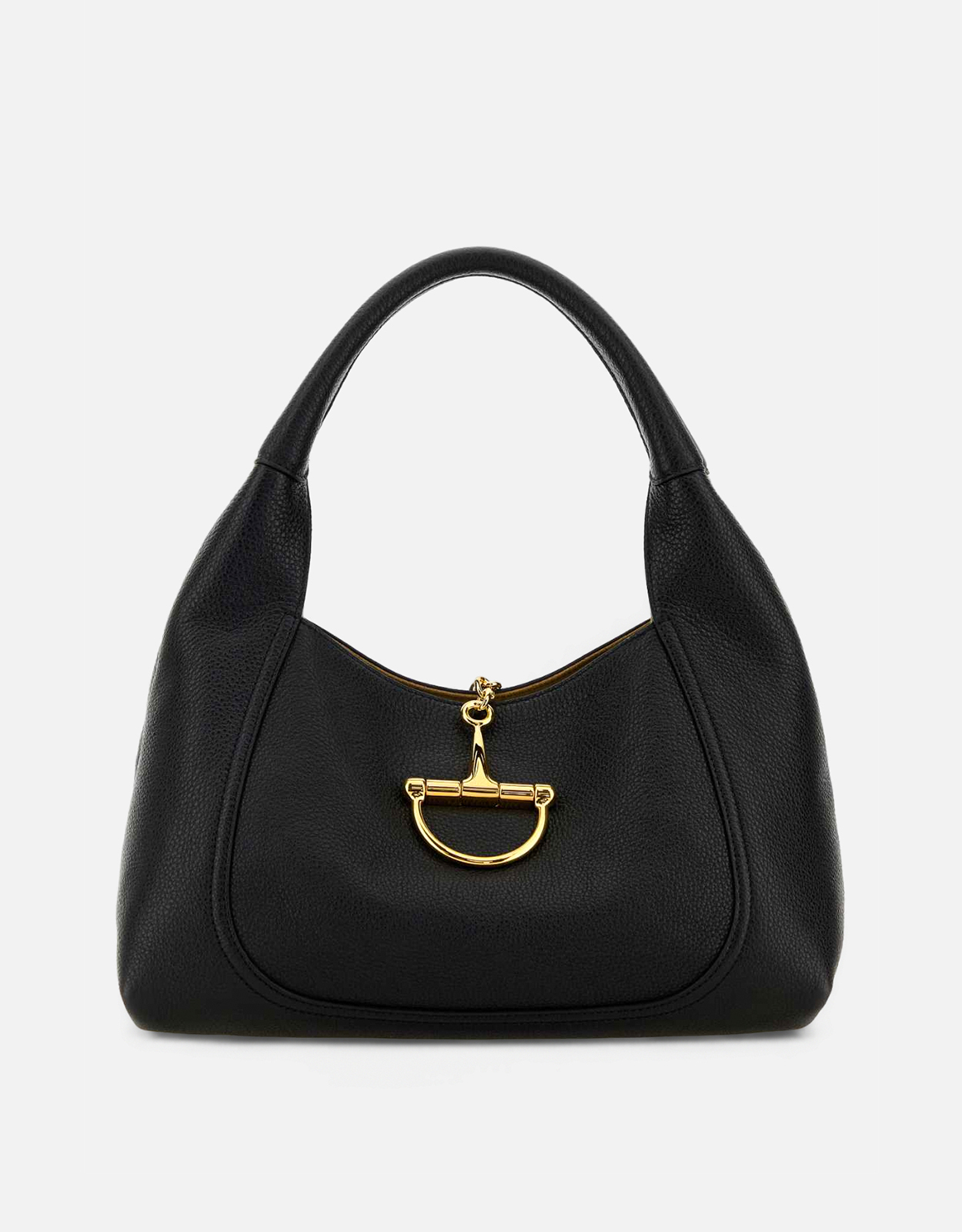 GUCCI ブラックレザーショルダー Gucci ブラックレザーショルダーバッグ () IFCHIC.COM