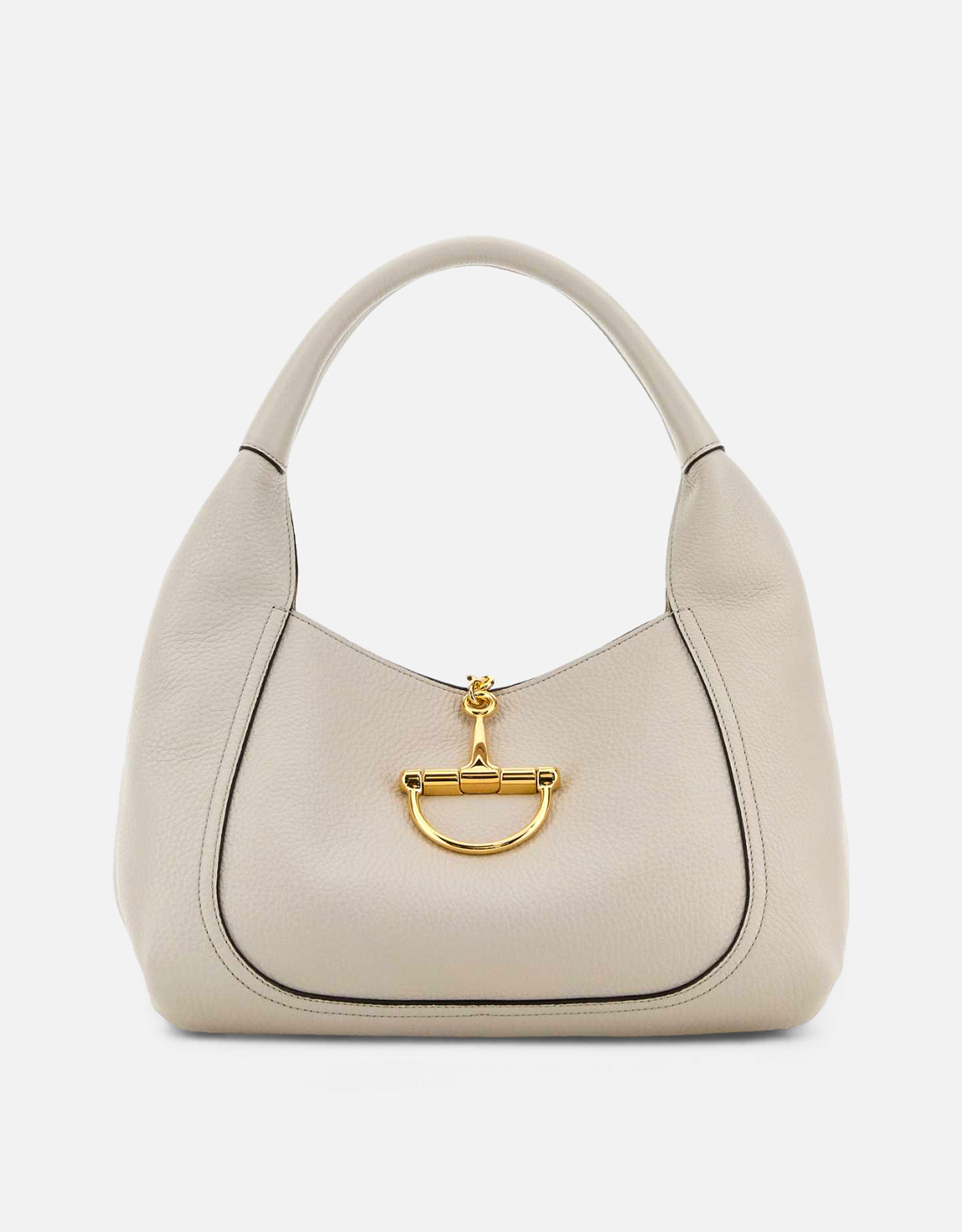 GUＣＣI ライトグレー ショルダーバッグ Gucci ライトグレー レザー ショルダーバッグ () IFCHIC.COM
