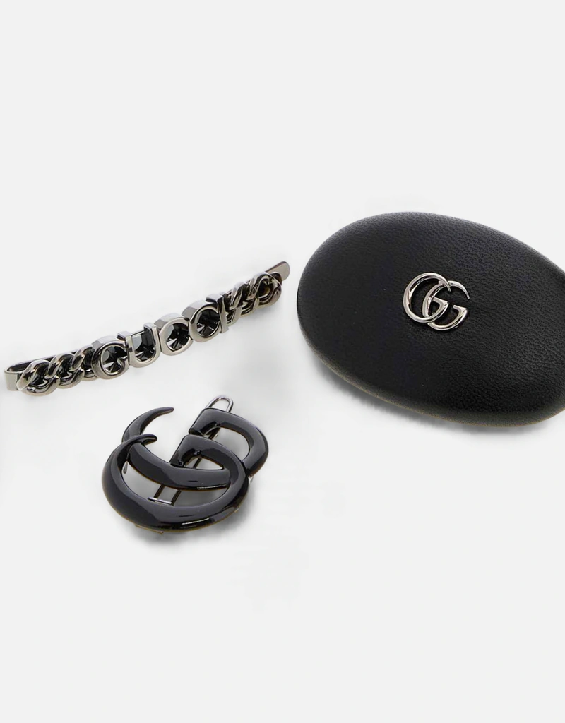 GUCCI ヘアクリップ 楽天市場】GUCCI グッチ Cyrstal GUCCI Hair Clip ヘアクリップ ヘア