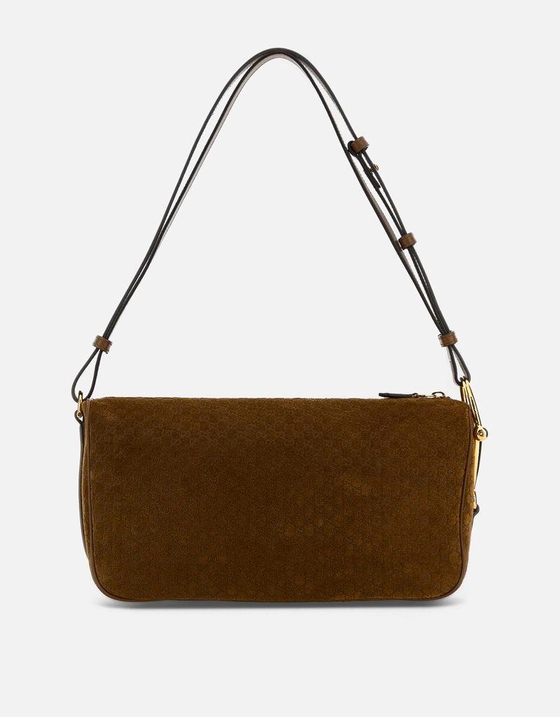 GUCCI スエードショルダーバッグ Gucci ミディアム スエード ショルダーバッグ () IFCHIC.COM