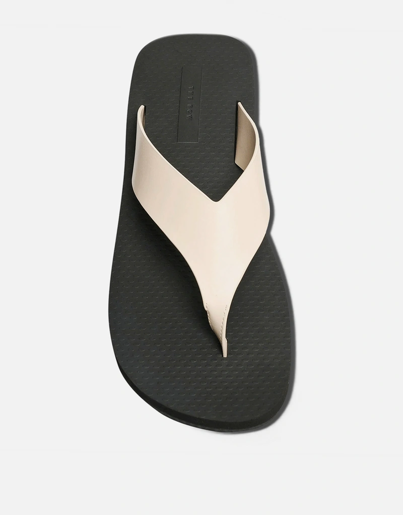 The Row Ginza カーフスキン レザー サンダル (すべての新品) IFCHIC.COM