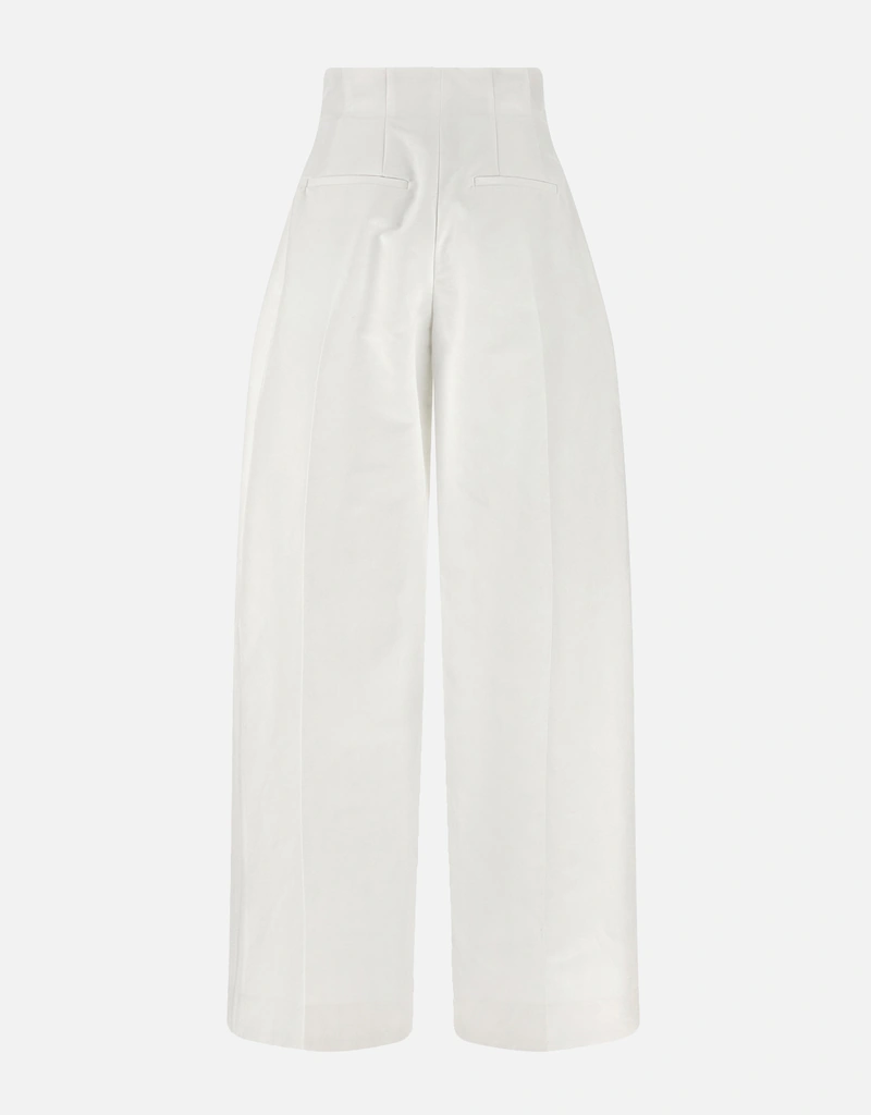 Jacquemus Le Pantalon Souro コットン ハイウエスト ワイドパンツ