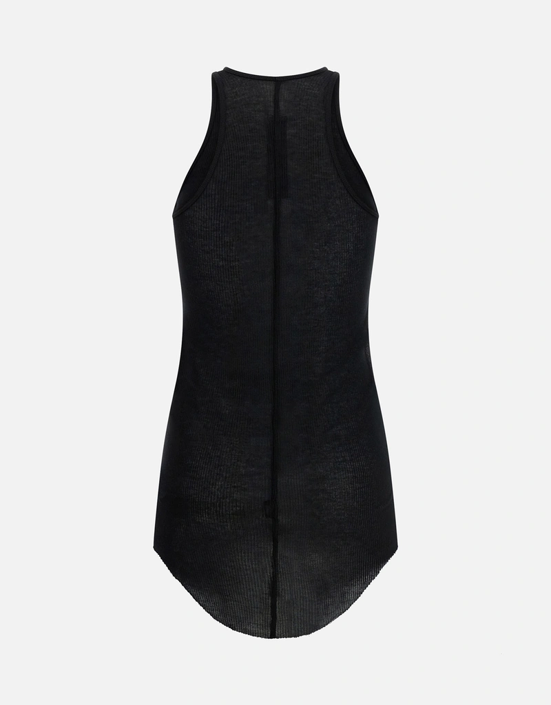 Rick Owens ビスコースシルクスリムリブタンクトップ (すべての新品