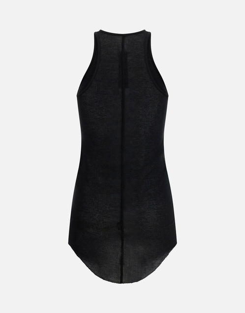 Rick Owens ビスコースシルクスリムリブタンクトップ (すべての新品