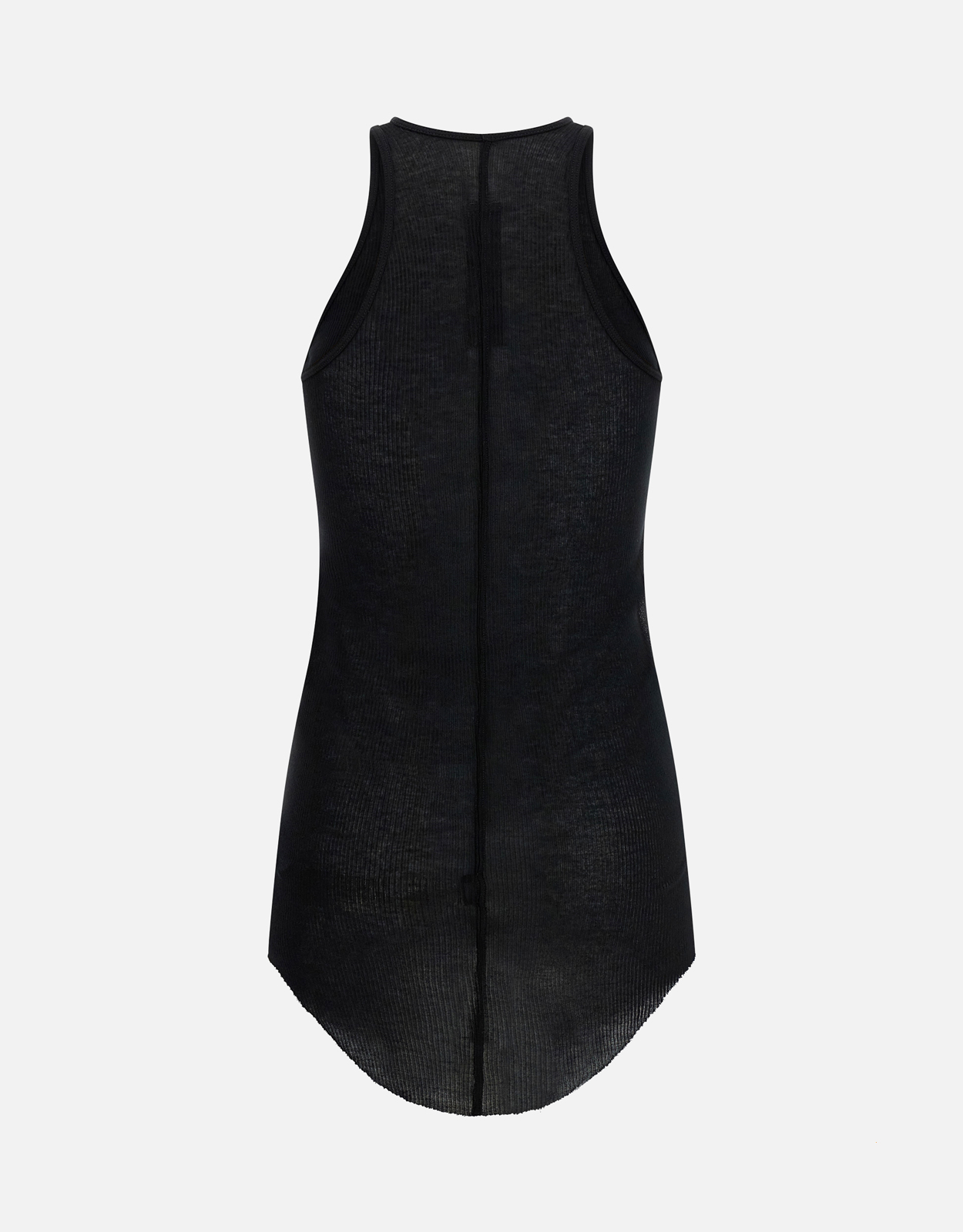 Rick Owens ビスコースシルクスリムリブタンクトップ (すべての新品