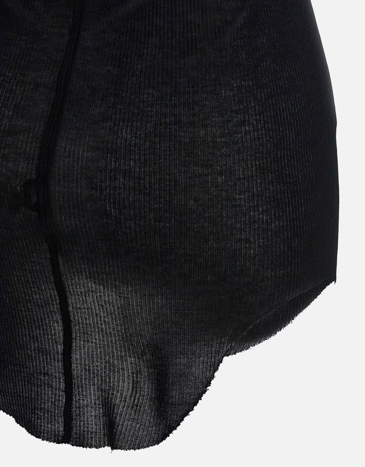 Rick Owens ビスコースシルクスリムリブタンクトップ (すべての新品