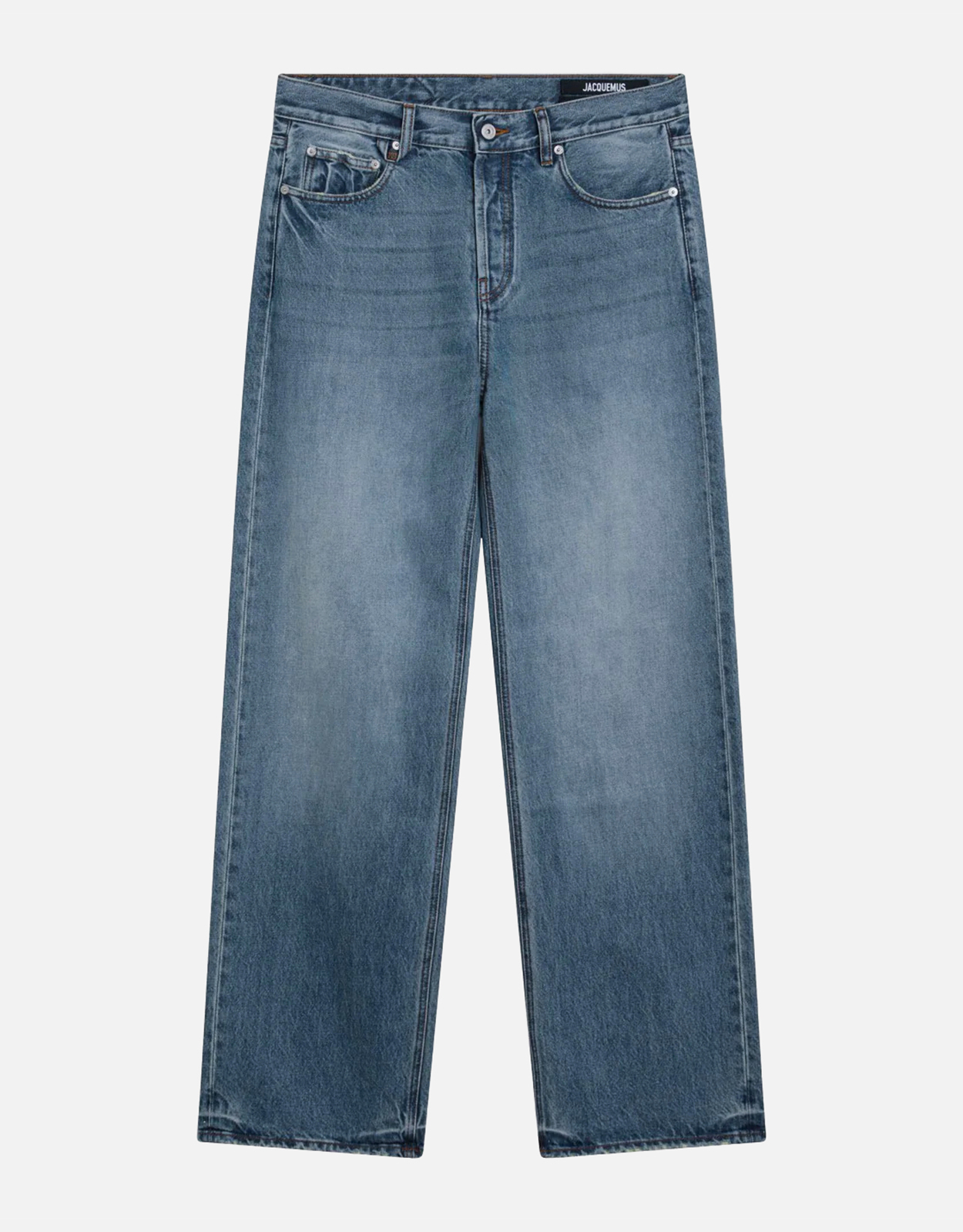 JACQUEMUS Jacquemus Men's Straight Leg Cotton Jeans - 30　Jacquemus メンズ ストレートレッグ コットン ジーンズ - 30