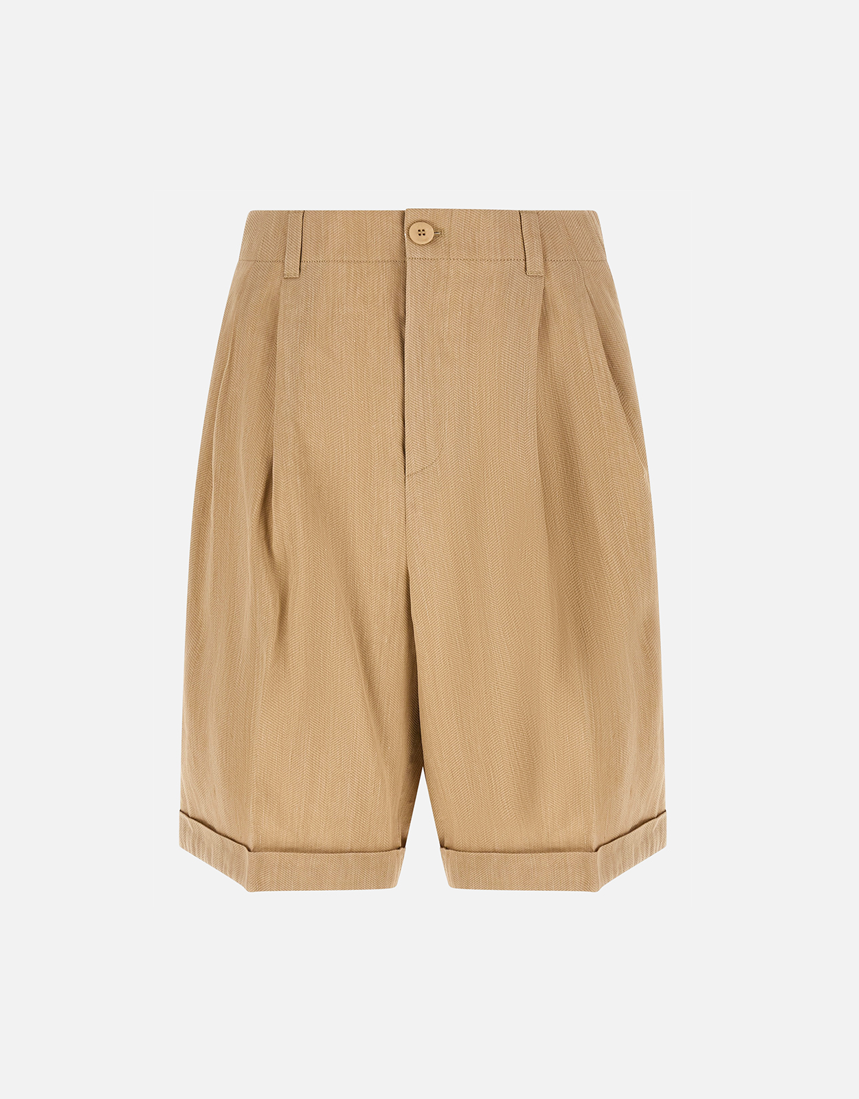 Jacquemus メンズ Le Short Pastro テクスチャード リネン シェブロン
