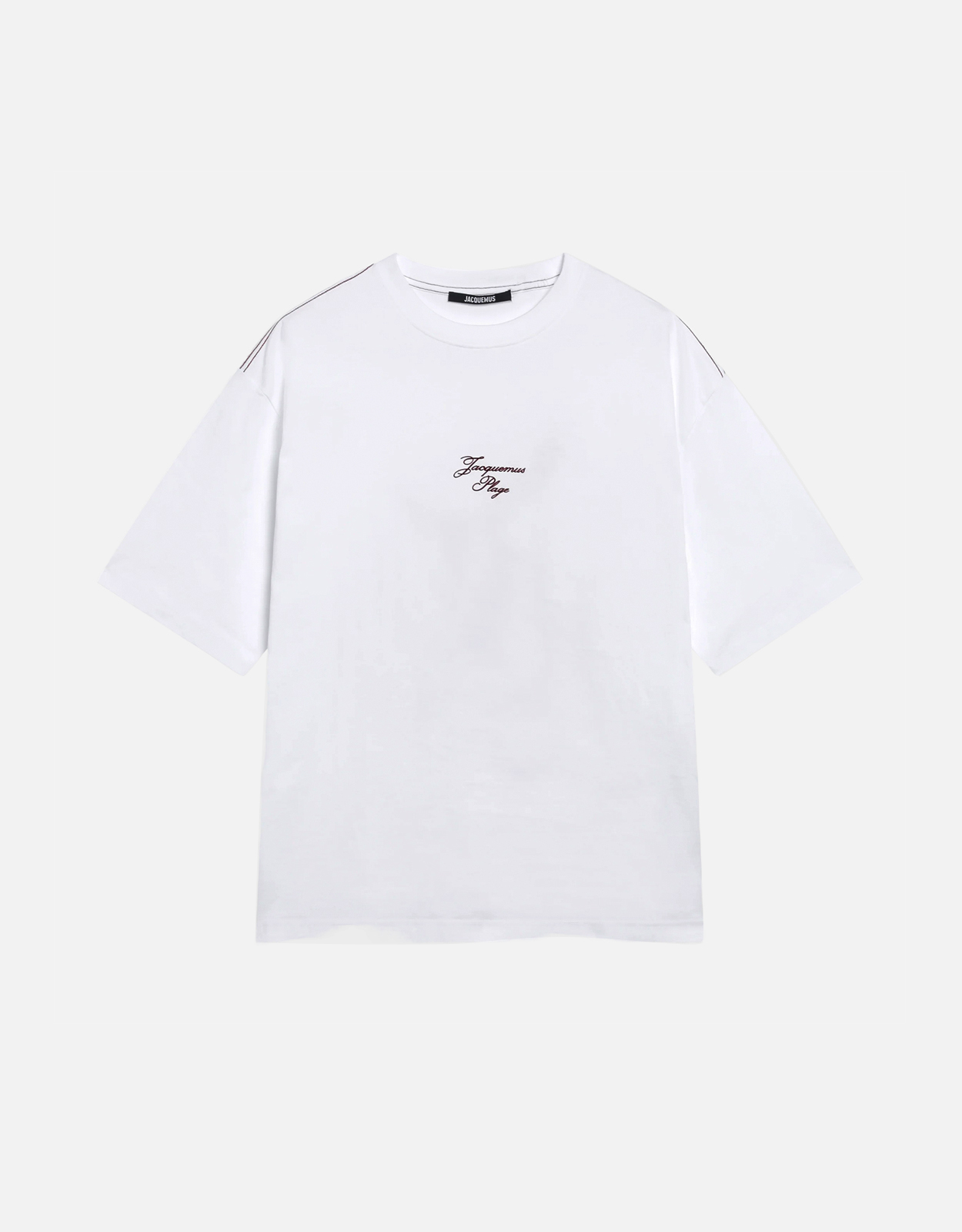 Jacquemus Bateau Cotton Jersey Oversize T-Shirt - XXS　Jacquemus Bateau コットン ジャージ オーバーサイズ T シャツ - XXS Jacquemus