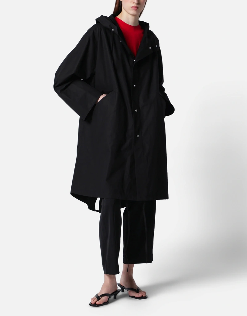 Jil Sander 防水コットン フード付きパーカ (すべての新品) IFCHIC.COM