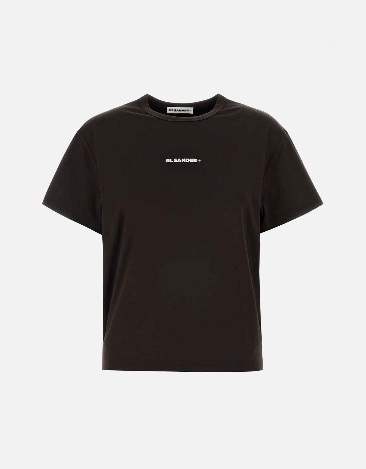 Jil Sander Dark Brown Stretch T-Shirt - XS　ジル・サンダー ダークブラウン ストレッチ T シャツ - XS Jil