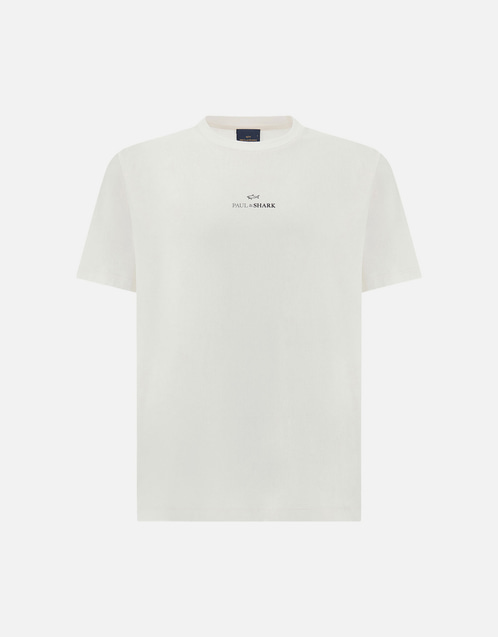 PAUL & SHARK　 Mサイズ　新品未使用　タグ付き　格安　お値下げ PAUL & SHARK メンズ コットン ジャージー プリント Tシャツ (すべての