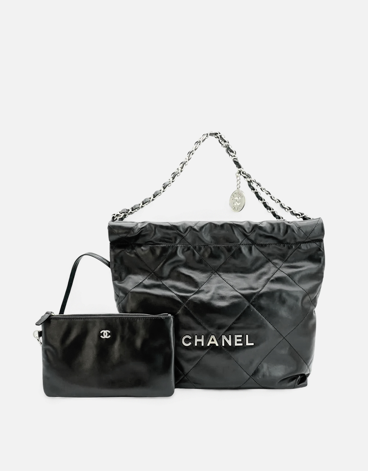 Chanel Chanel 22 小号 レザー ショルダーバッグ () IFCHIC.COM