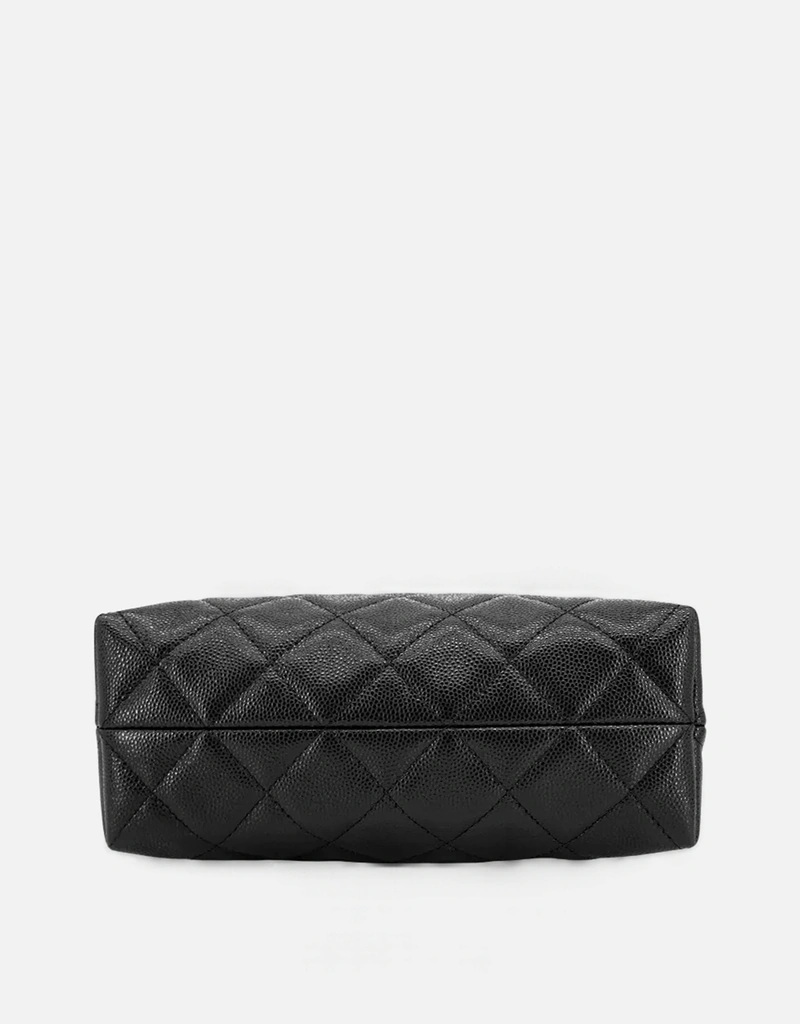 Chanel キルティング グレインレザー チェーン ハンドル 2WAY バッグ