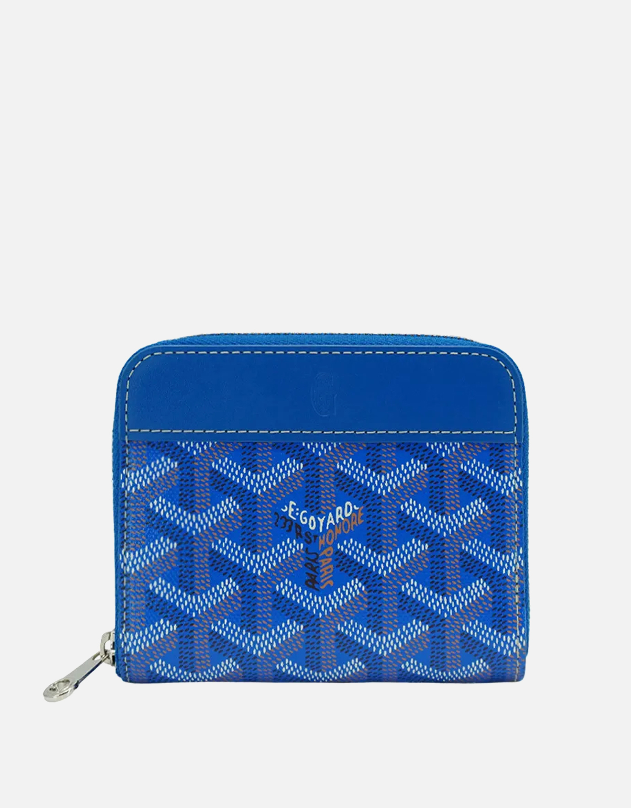 Goyard マティニョン PM Goyard マティニョンPMキャンバスアンドカーフスキンジップウォレット