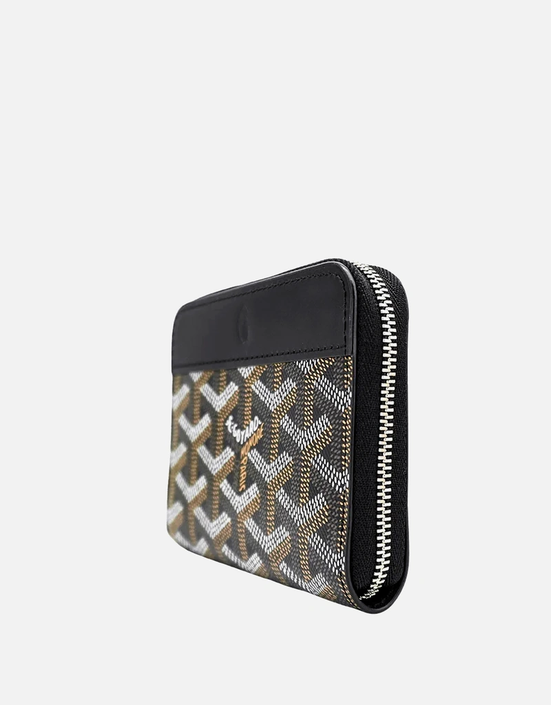 Goyard Matignon PM Canvas Zip Wallet () IFCHIC.COM