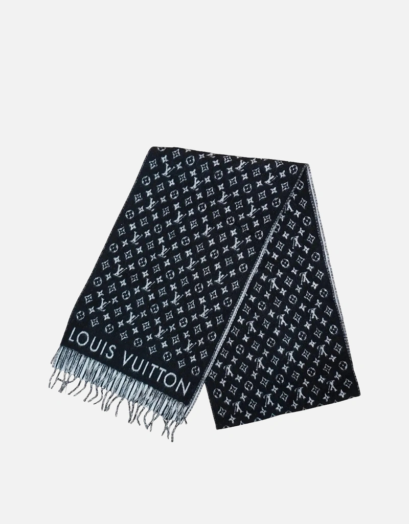 Louis Vuitton Logo ストライプ ウール マフラー () IFCHIC.COM