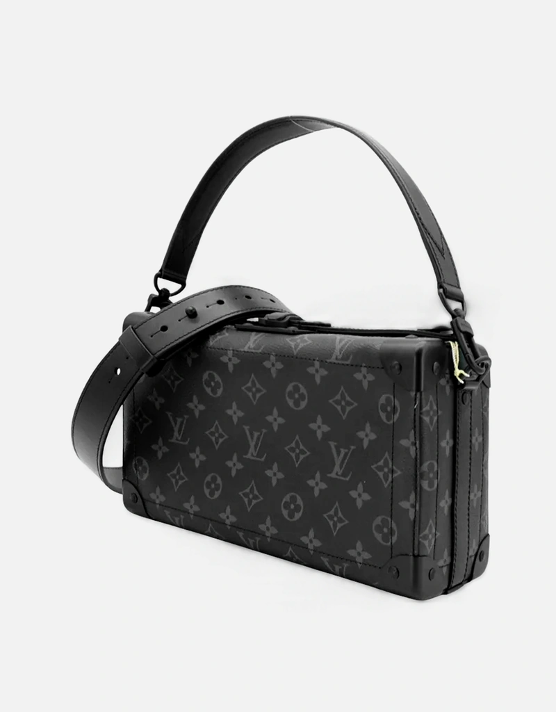 本日限定価格　Louis Vuitton 財布付きボディバッグ ブラック Louis Vuitton Soul Trunk East West キャンバス クロスボディバッグ