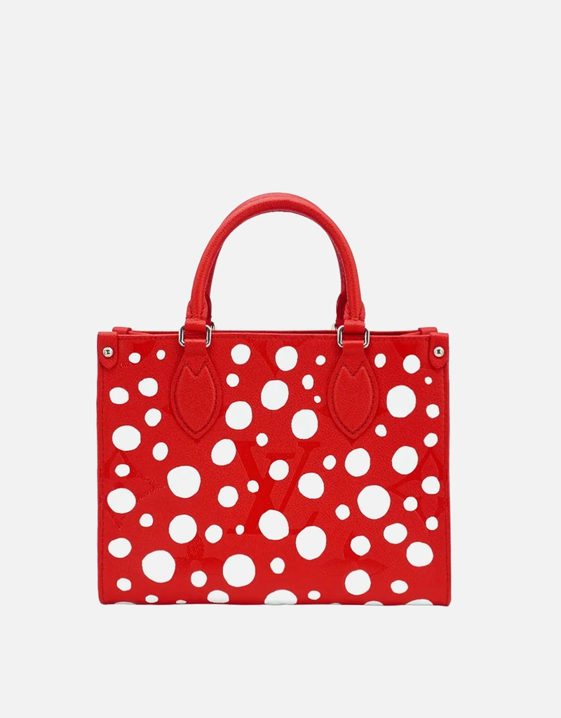 Louis Vuitton X YK 草間彌生 OnTheGo PM ドットエンボスレザー 2WAY