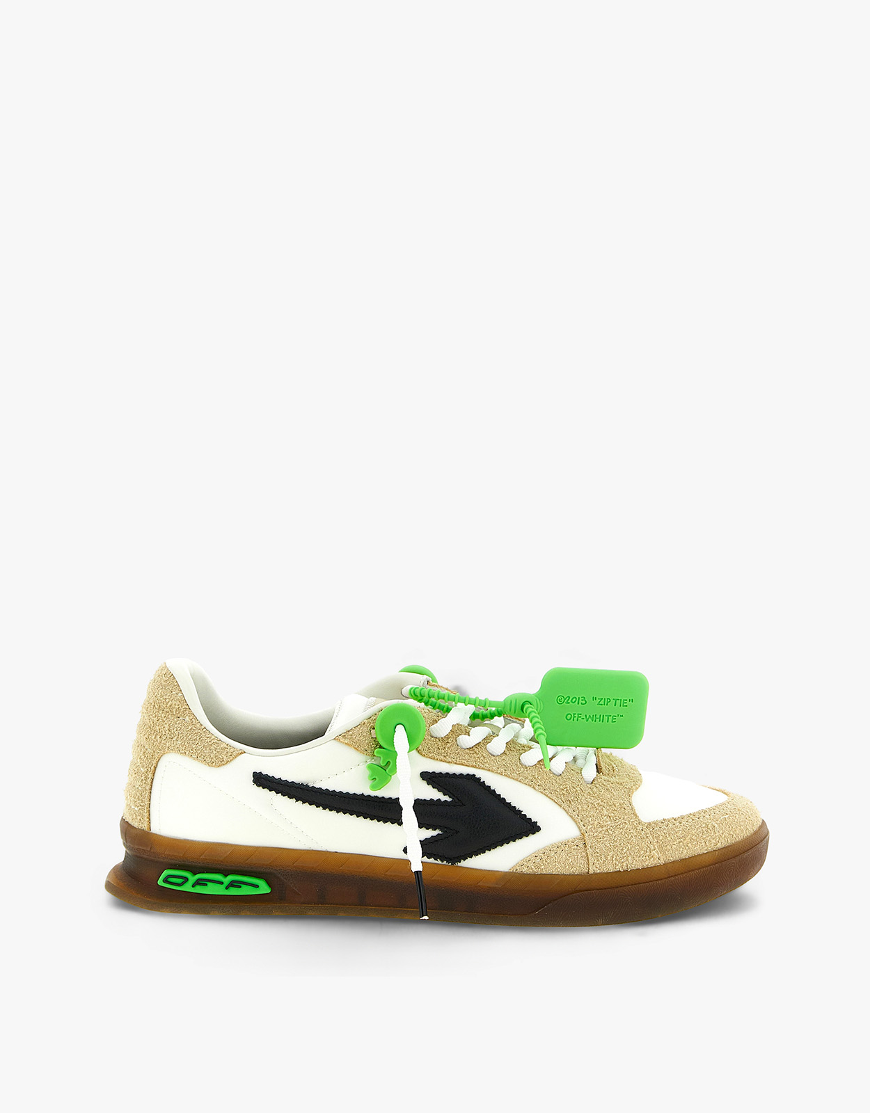 Off-White Off-White Men's End Of Play Nylon Hairy Suede Sneakers - EU 39　オフホワイト メンズ エンド オブ プレイ ナイロン ヘアリー スエード スニーカー - EU 39