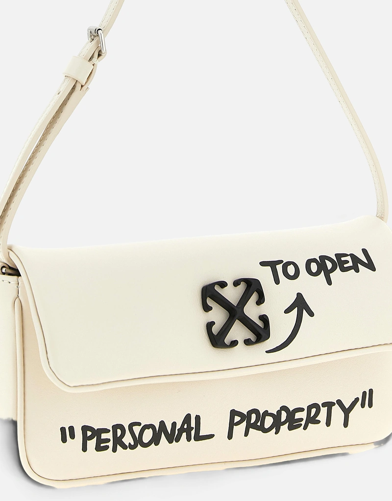 off-whiteバッグ Off-White Jitney 0.7 レザーショルダーバッグ () IFCHIC.COM