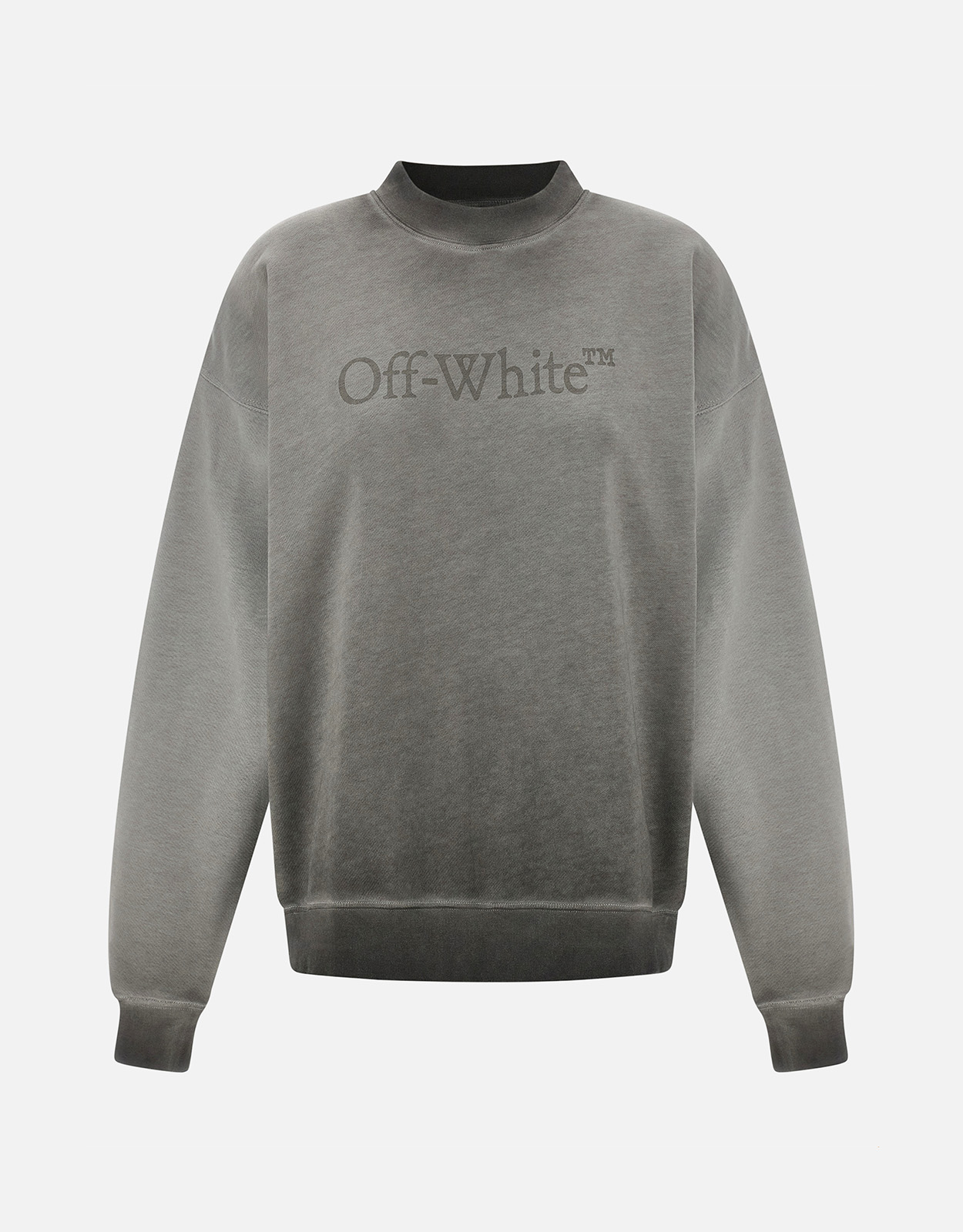 Off-White Off-White Degrad Brushed Cotton Oversized Sweatshirt - XXS　オフホワイト Degrad ブラッシュ コットン オーバーサイズ スウェットシャツ - XXS