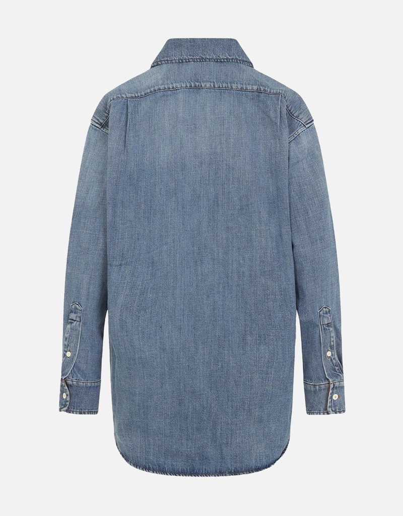Miu Miu コットンデニムシャツ () IFCHIC.COM