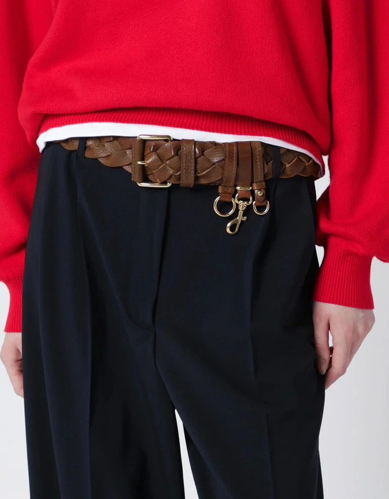 Miu Miu レザーベルト (ベルト) IFCHIC.COM