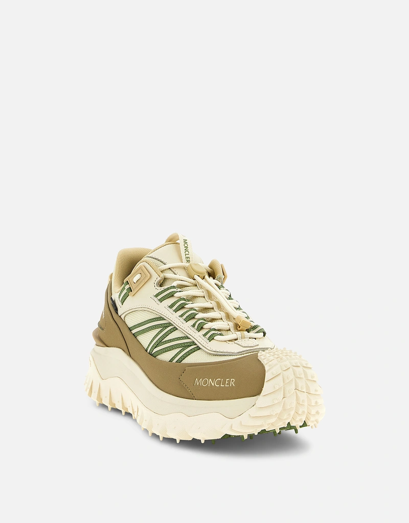 Moncler Men's Trailgrip GTX Leather Nylon Waterproof Sneakers