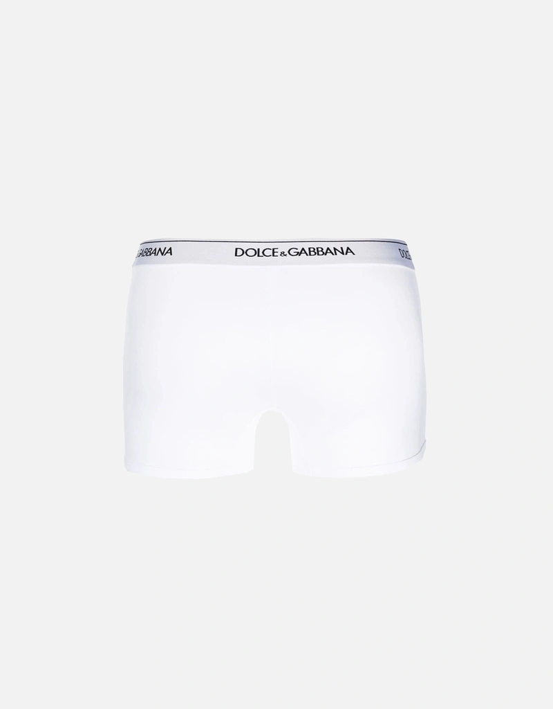 Dolce & Gabbana メンズストレッチコットンボクサー2枚組 () IFCHIC.COM