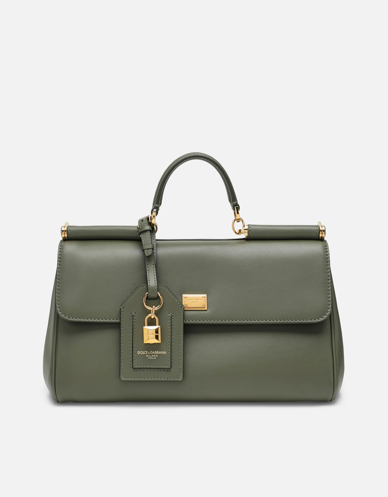 Dolce & Gabbana ミディアムMy Sicilyカーフスキンハンドバッグ