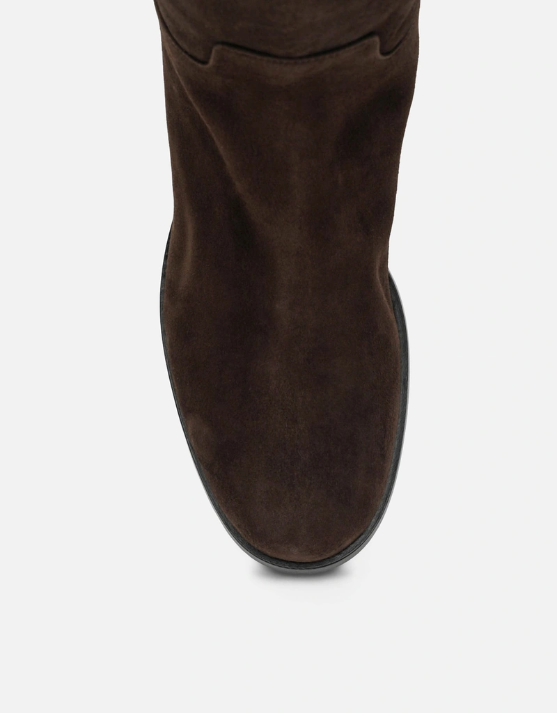 Dolce & Gabbana ハイスエードブーツ (すべての新品) IFCHIC.COM