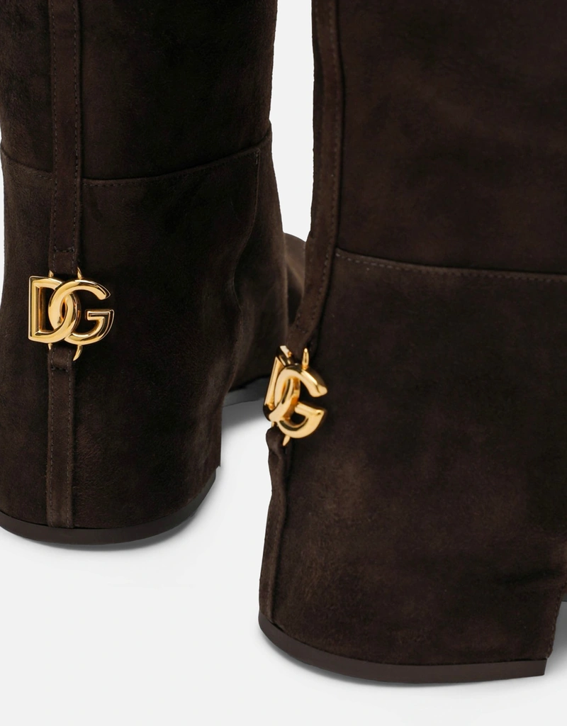 Dolce & Gabbana ハイスエードブーツ (すべての新品) IFCHIC.COM