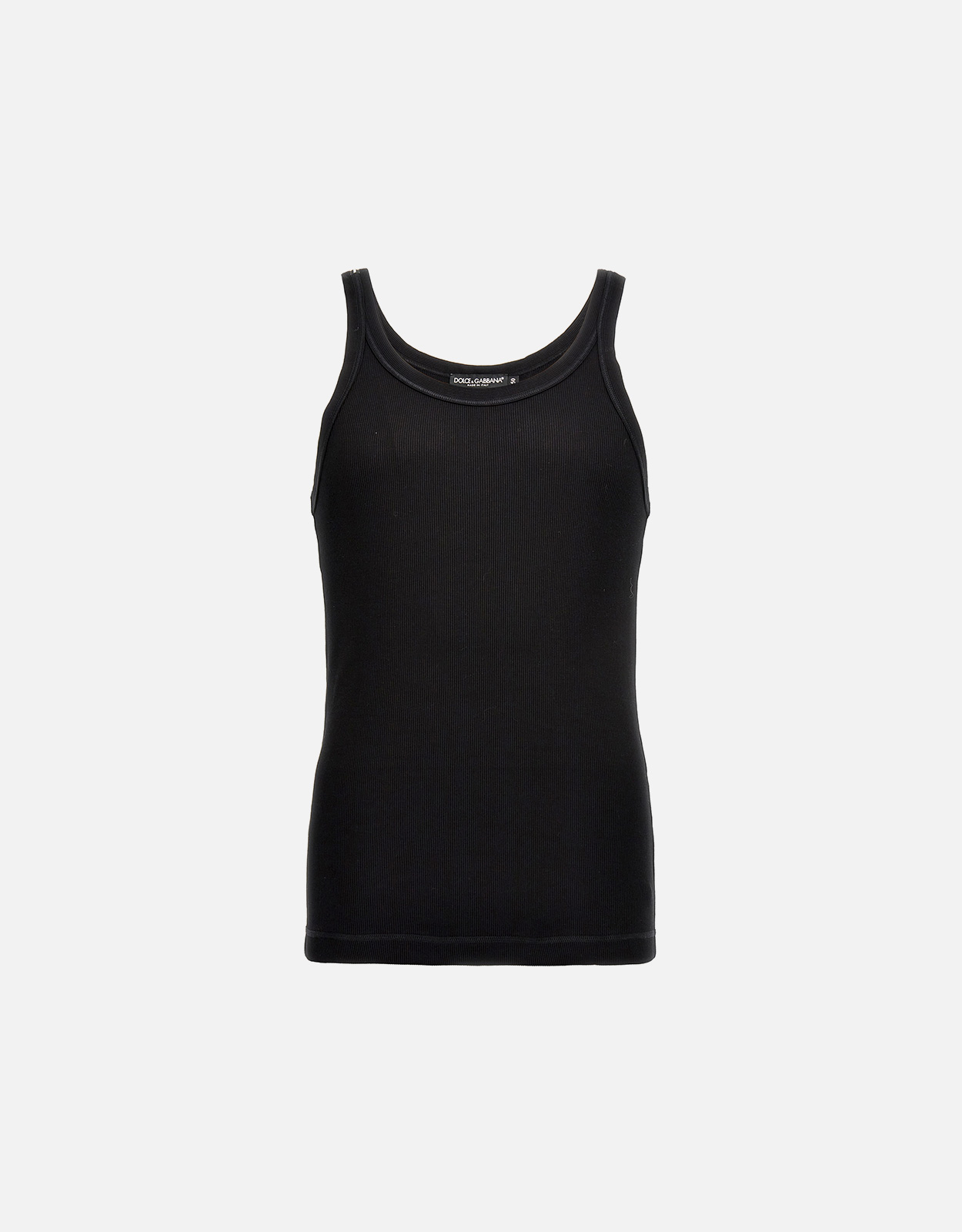 Dolce & Gabbana Men's Cotton Ribbed Tank Top () IFCHIC.COM
