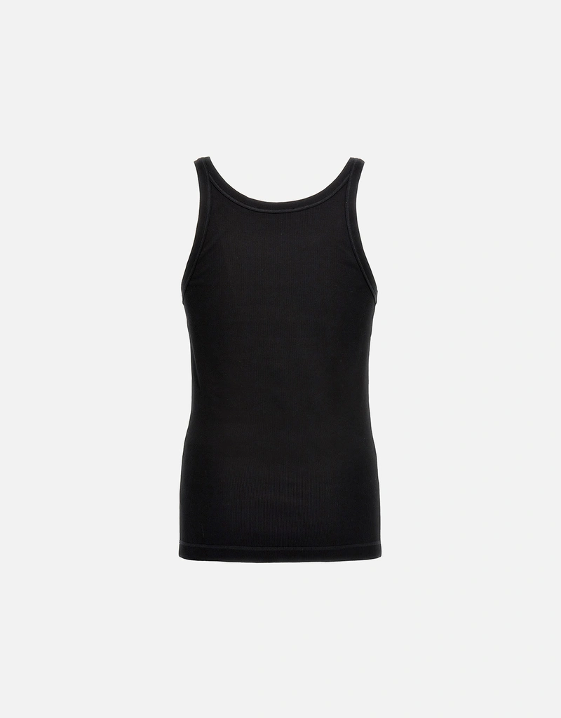 Dolce & Gabbana ブラックタンクトップ 38 Dolce & Gabbana Men's Cotton Ribbed Tank Top () IFCHIC.COM