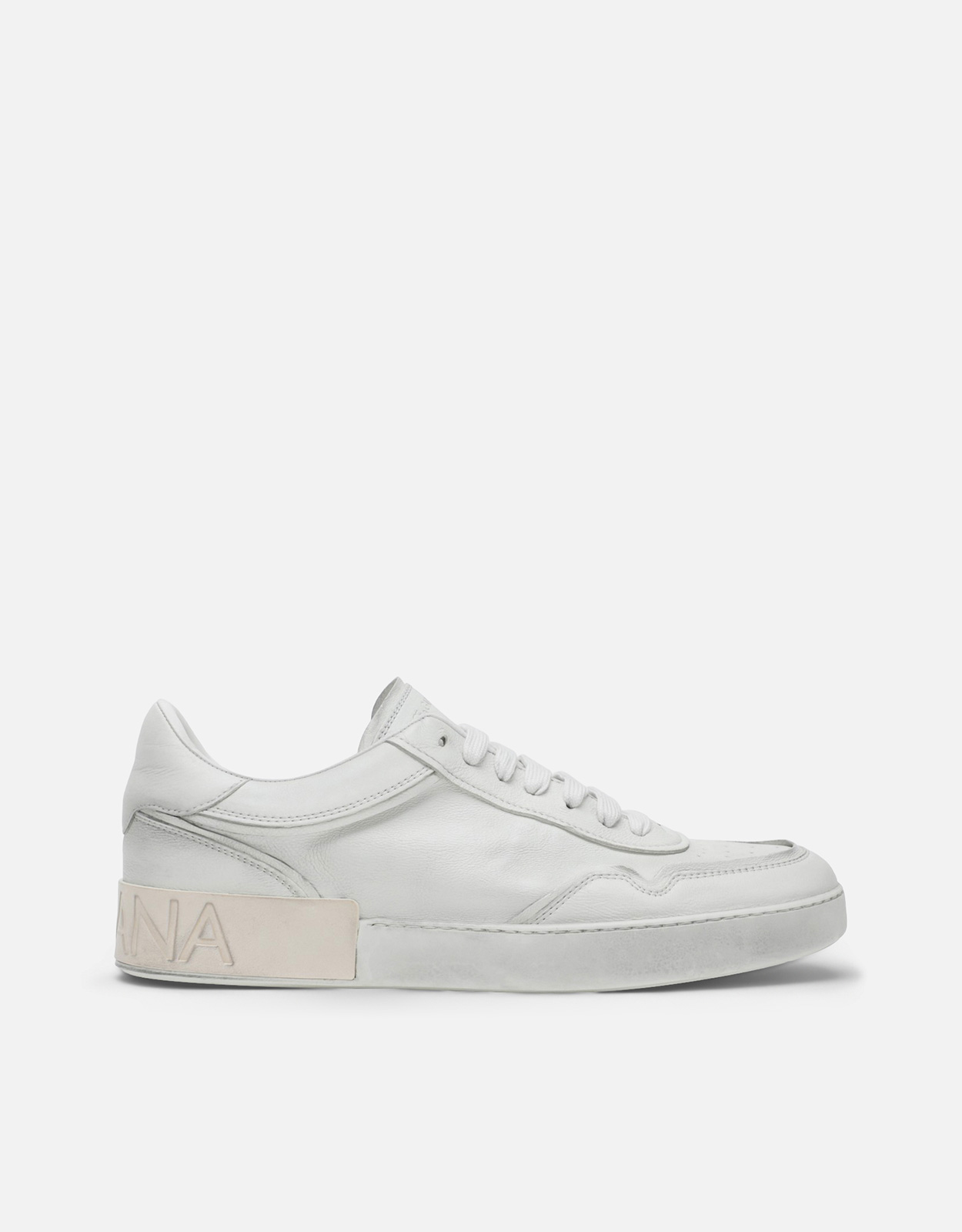 Dolce & Gabbana Men's Portofino Calfskin Sneakers () IFCHIC.COM