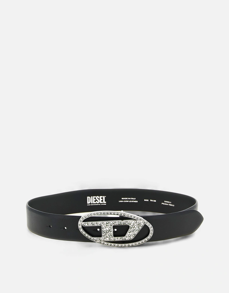 DIESEL B-1DR STRASS ビジューベルト Diesel B-1DR ビジューベルト | ブラック | FARFETCH JP