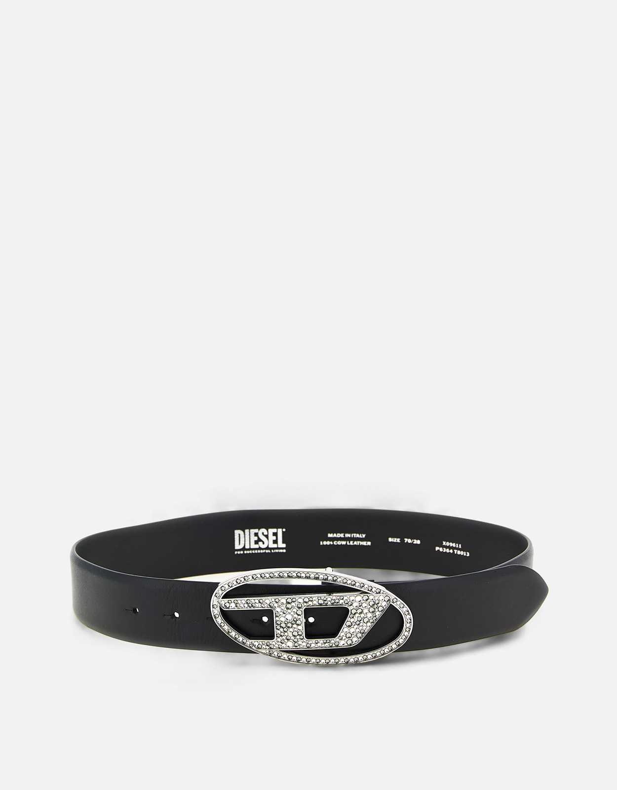 Diesel B-1dr Strass Leather Belt () IFCHIC.COM