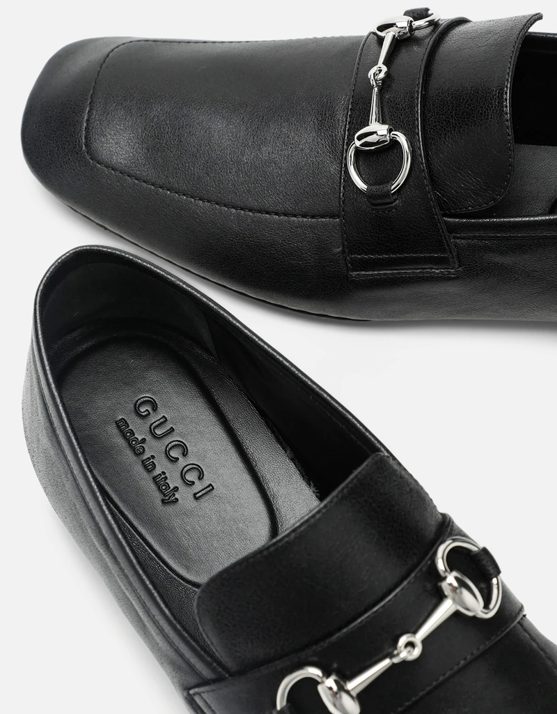 Gucci メンズホースビットレザーローファー (すべての新品) IFCHIC.COM