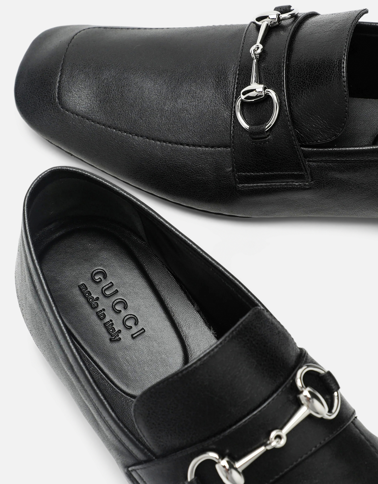 Gucci メンズホースビットレザーローファー (すべての新品) IFCHIC.COM