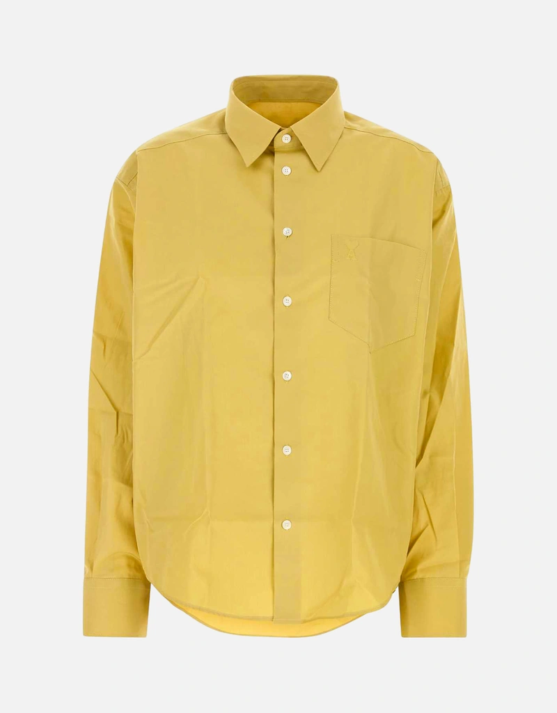 AMI Paris コットンポプリンシャツ (すべての新品) IFCHIC.COM
