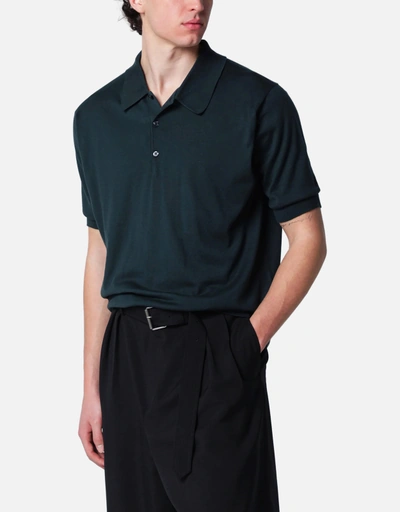 JOHN SMEDLEY メンズ コットン ポロシャツ (トップス) IFCHIC.COM
