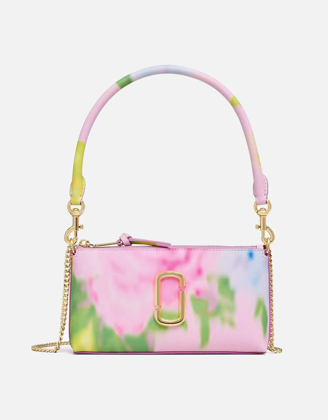Marc Jacobs スナップショットフローラルプリントレザーショルダー