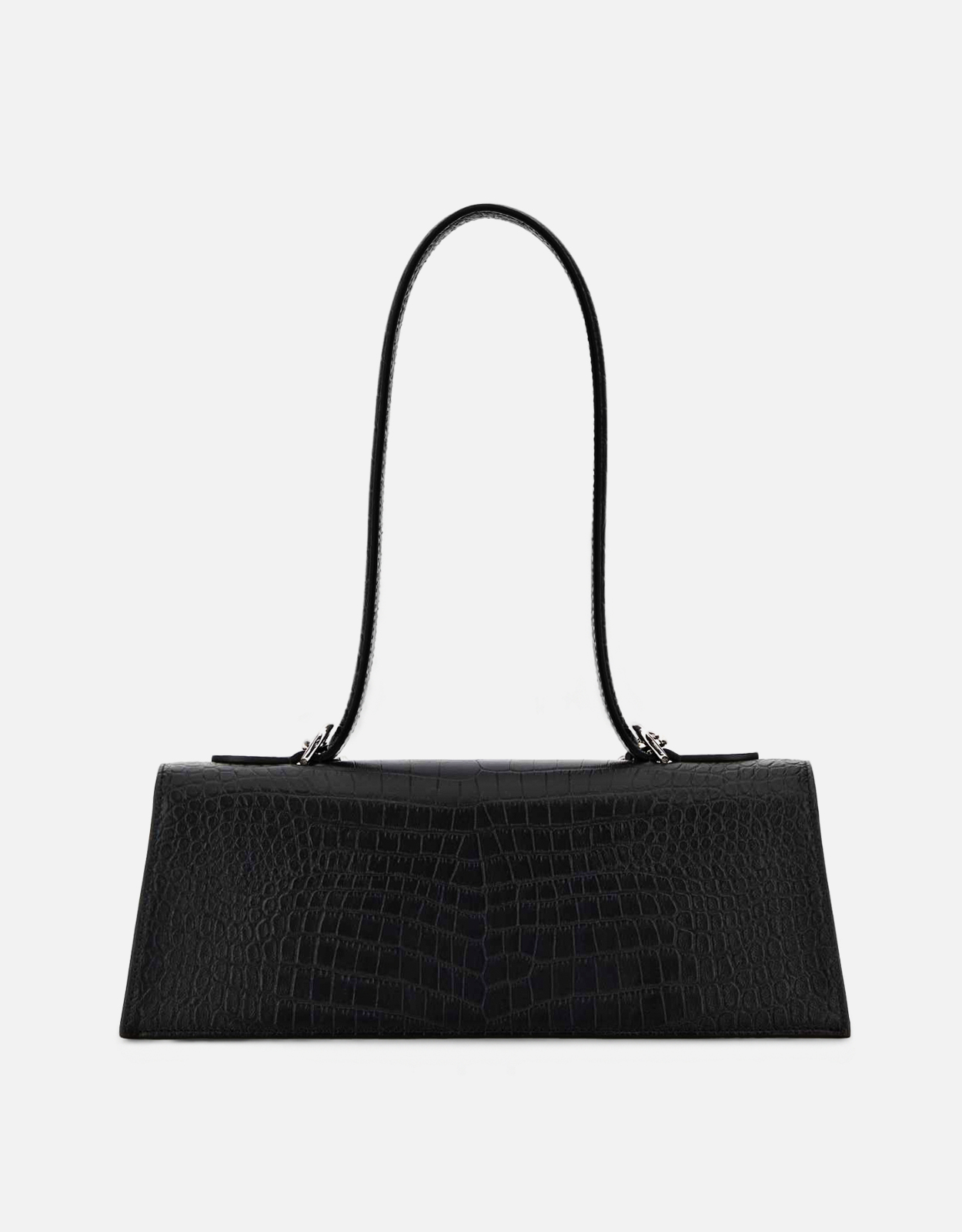 Alexander McQueen Jewelled Top Handle Calf Leather Shoulder Bag