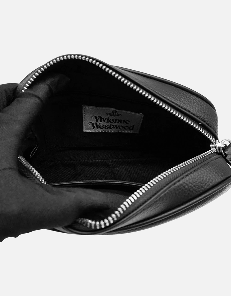 Vivienne Westwood Anna レザー Logo 斜め掛けカメラバッグ () IFCHIC.COM