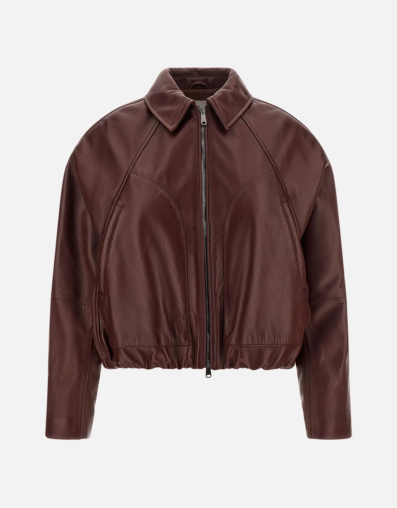 極上ナッパレザー ブルネロクチネリ レザージャケット Brunello Cucinelli Nappa レザー ジャケット (すべての新品) IFCHIC.COM