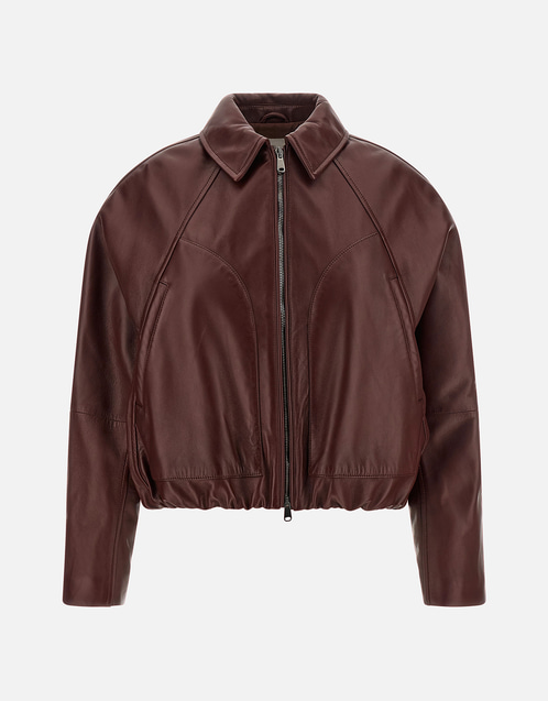 Brunello Cucinelli Nappa レザー ジャケット (すべての新品) IFCHIC.COM