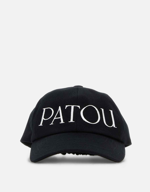 Patou ブラックコットンベースボールキャップ () IFCHIC.COM