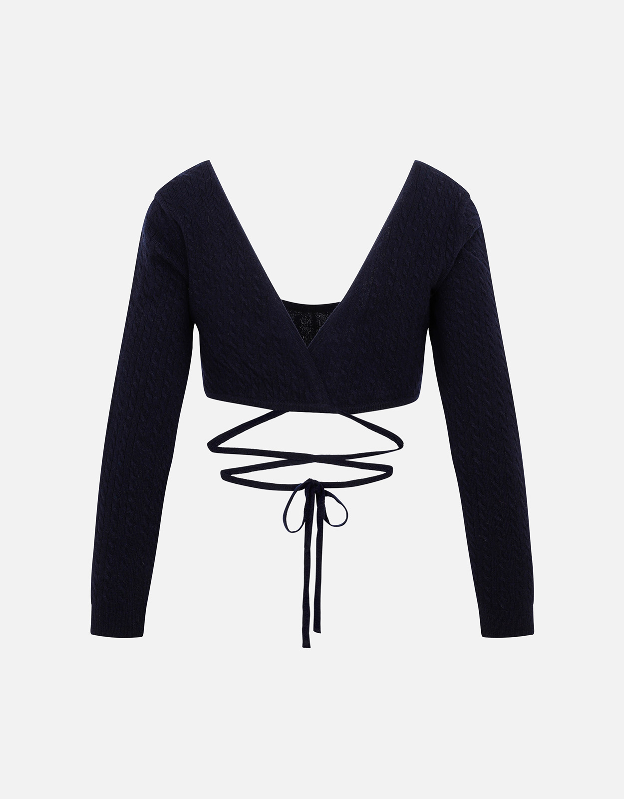 Patou Patou Wrap Knitted Top (All New In) IFCHIC.COM