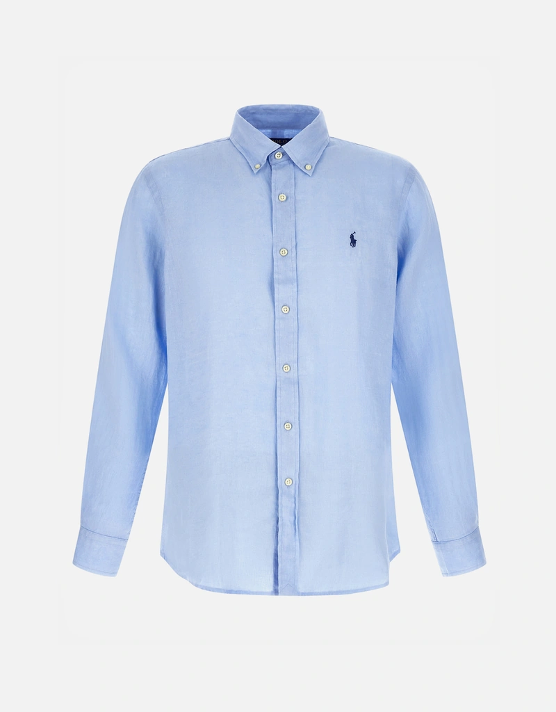 Polo Ralph Lauren メンズ リネン ボタンダウン シャツ (すべての新品